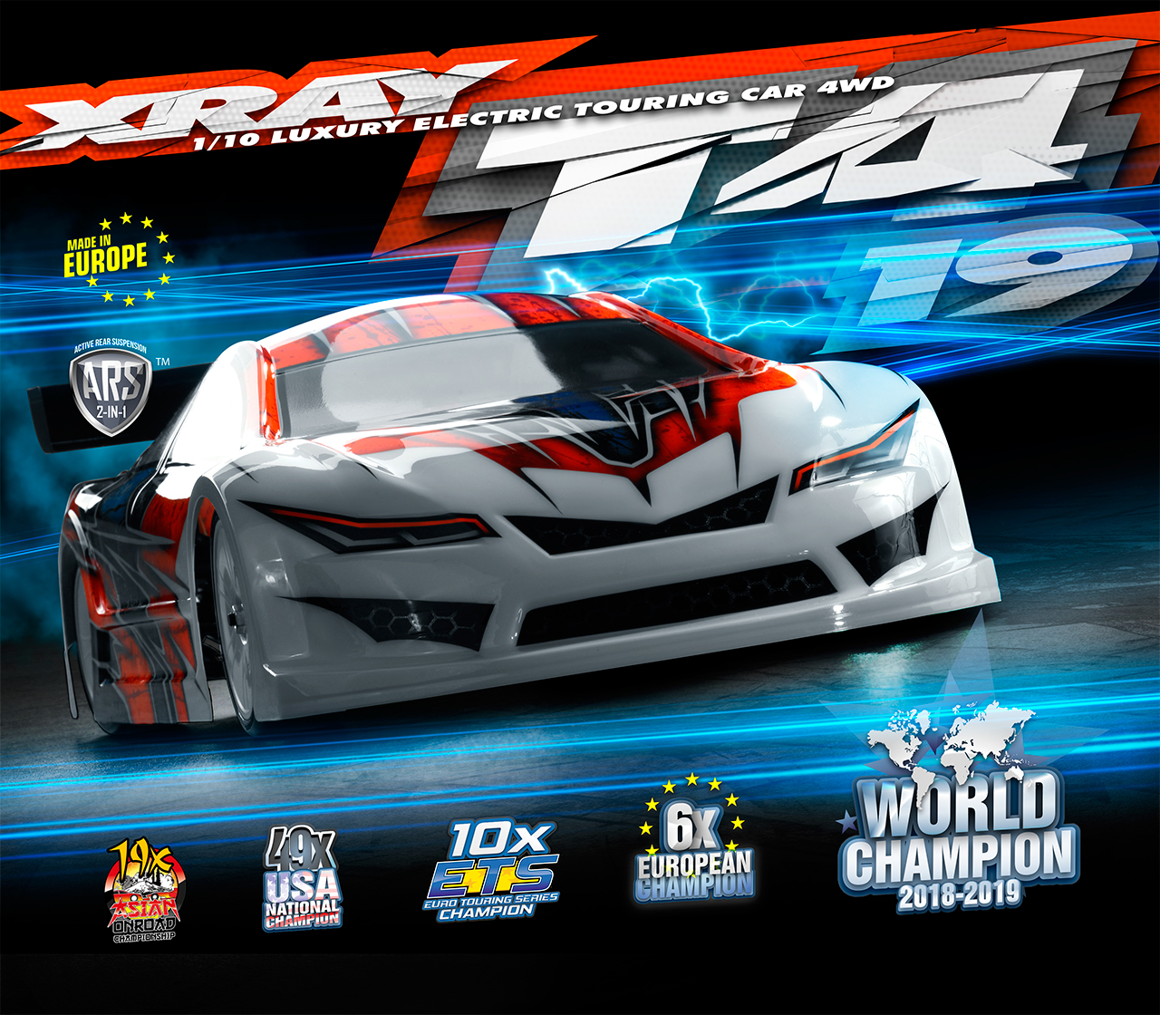 xray t4 rc car