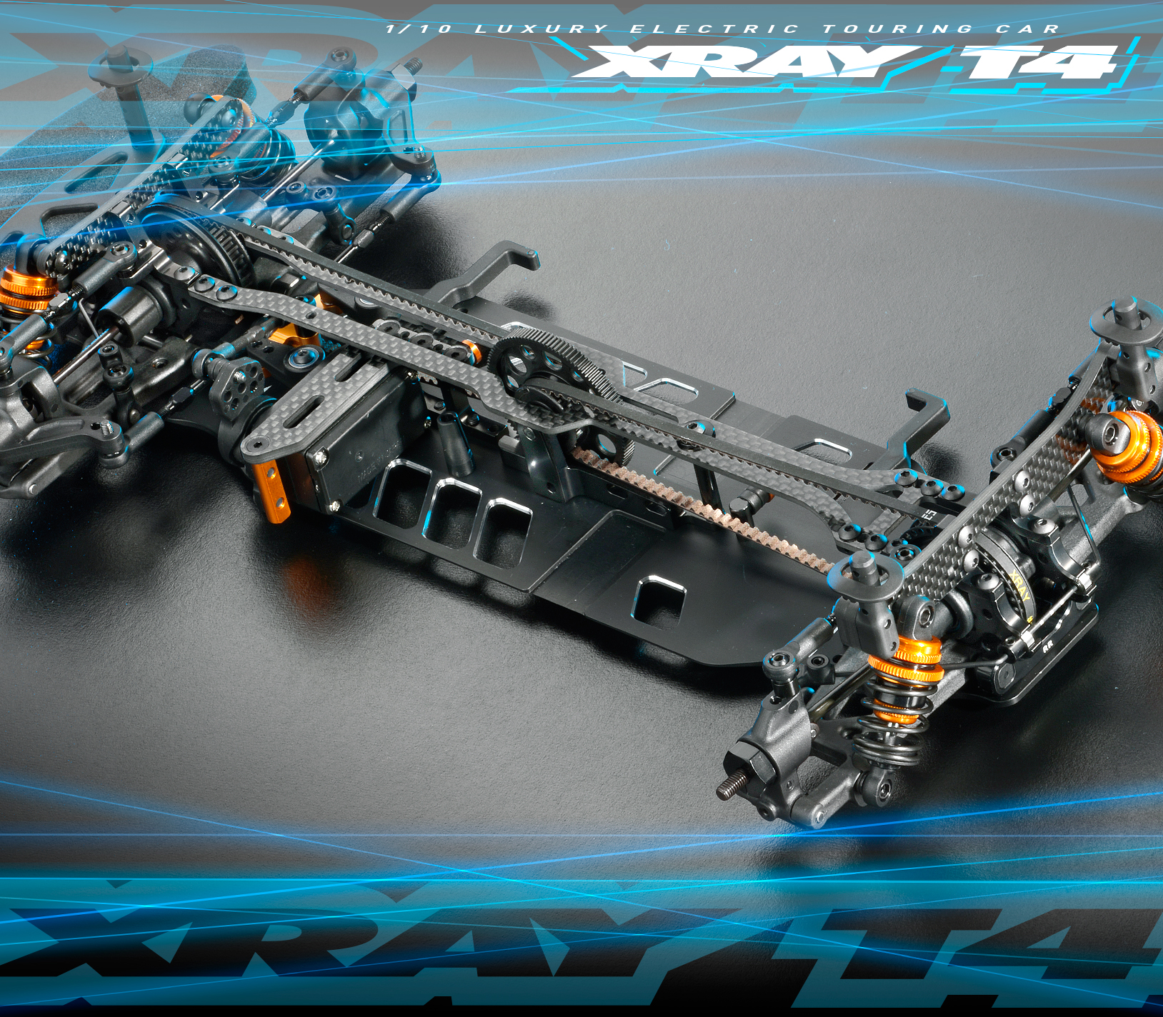 XRAY T4 純正カーボンシャーシ 他 【受注生産品】 64.0%OFF