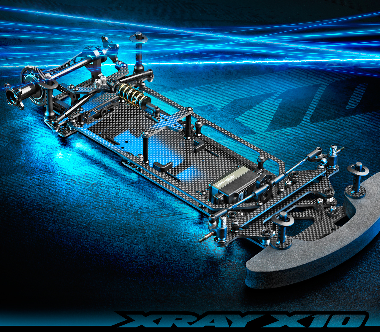 Voiture rc Kit XRAY X10 Pan Car 1/10 2023 - XRAY - 370505 - Radioco