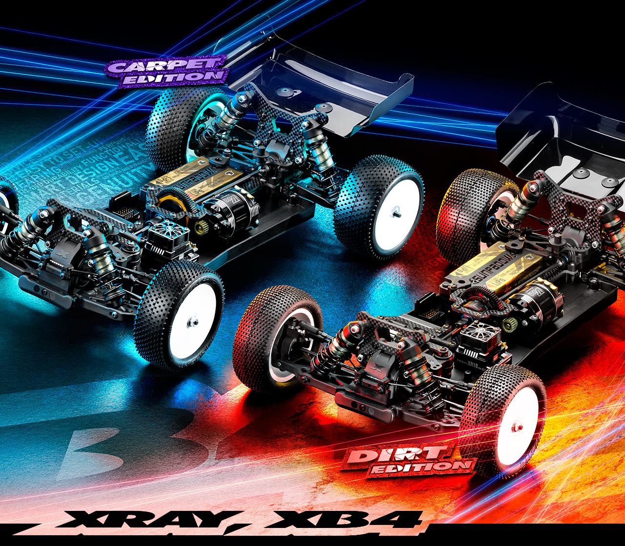 オンライン限定商品】 XB4 XRAY ホビーラジコン 2022 4WD Edition 