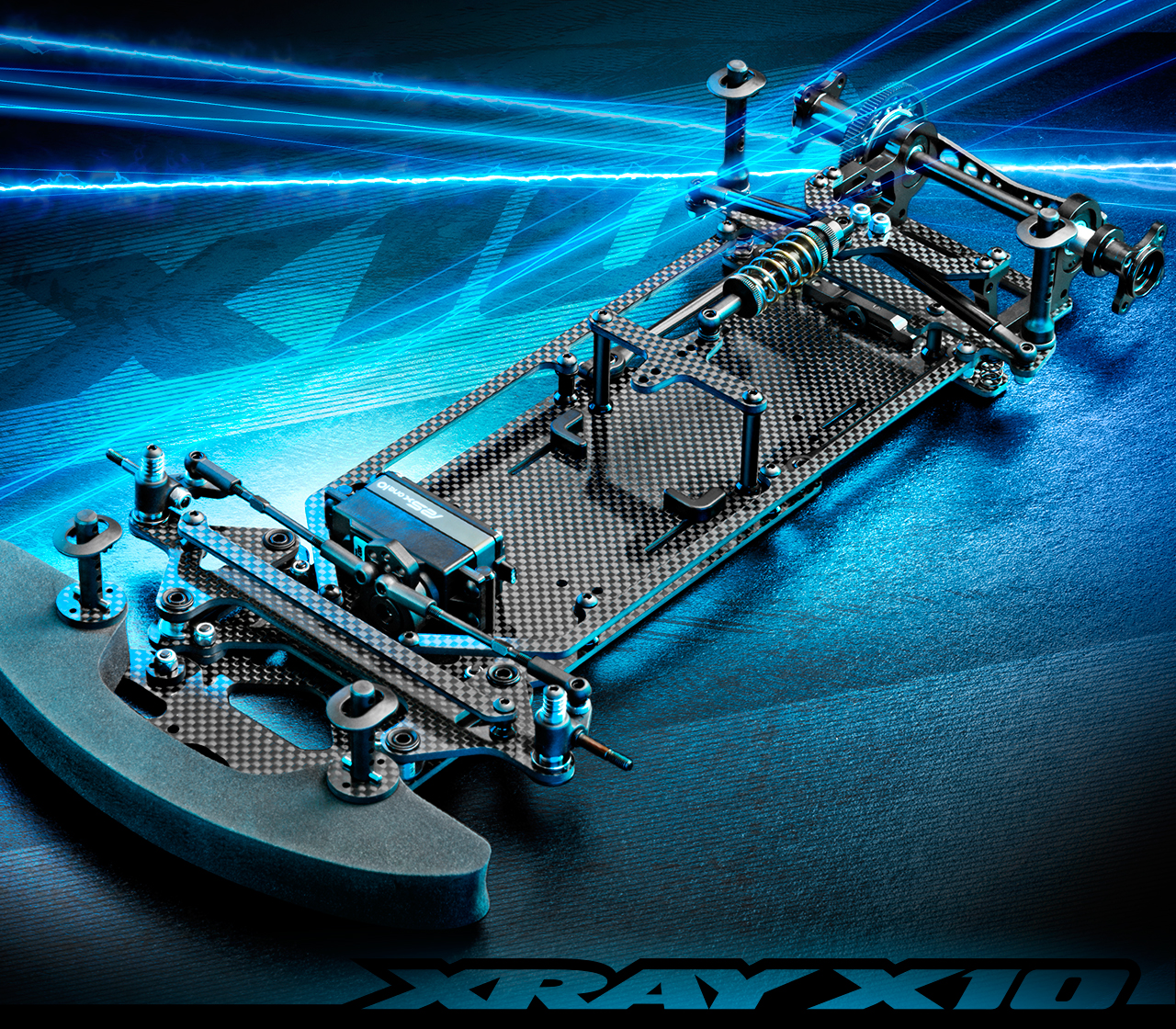 Voiture rc Kit XRAY X10 Pan Car 1/10 2023 - XRAY - 370505 - Radioco
